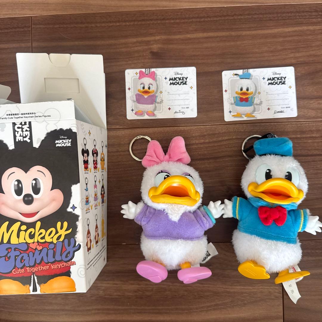 popmart mickey family ドナルドデイジー ポップマート ミッキーファミリー ドナルド&デイジー セット販売
