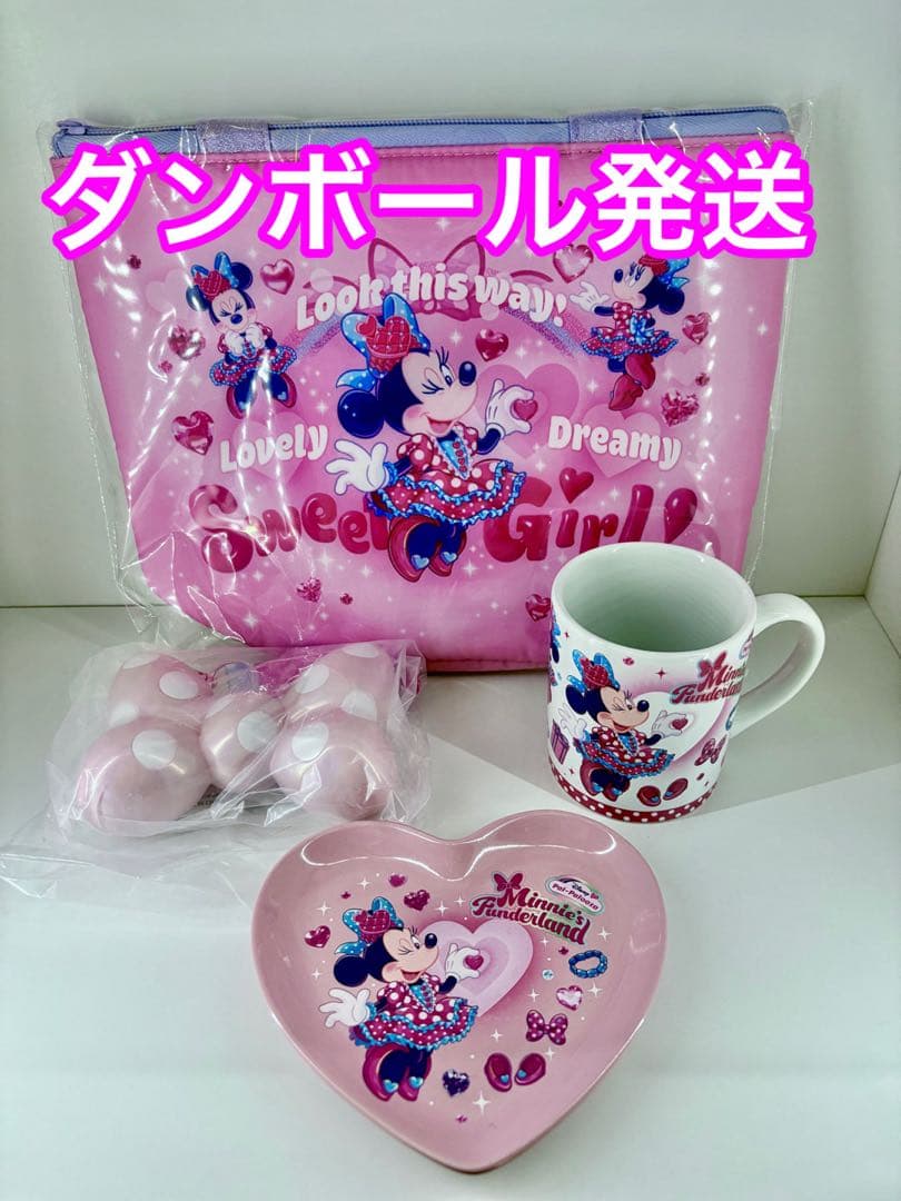 ディズニー パルパルーザ ミニーのファンダーランド スーベニア 4点セット