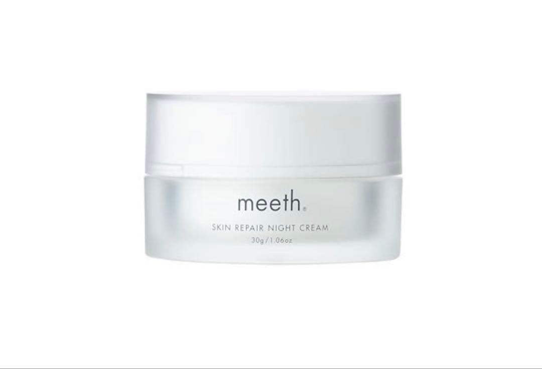 フェイスクリーム meeth. SKIN REPAIR NIGHT CREAM 30g