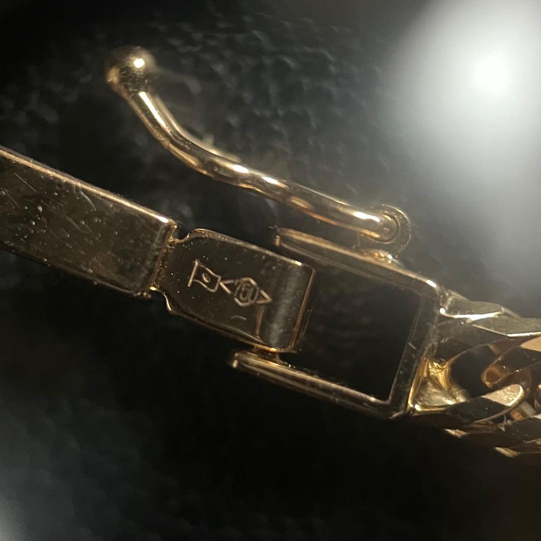 喜平ネックレス 12面トリプル 50cm 20.96g K18YG 造幣局刻印