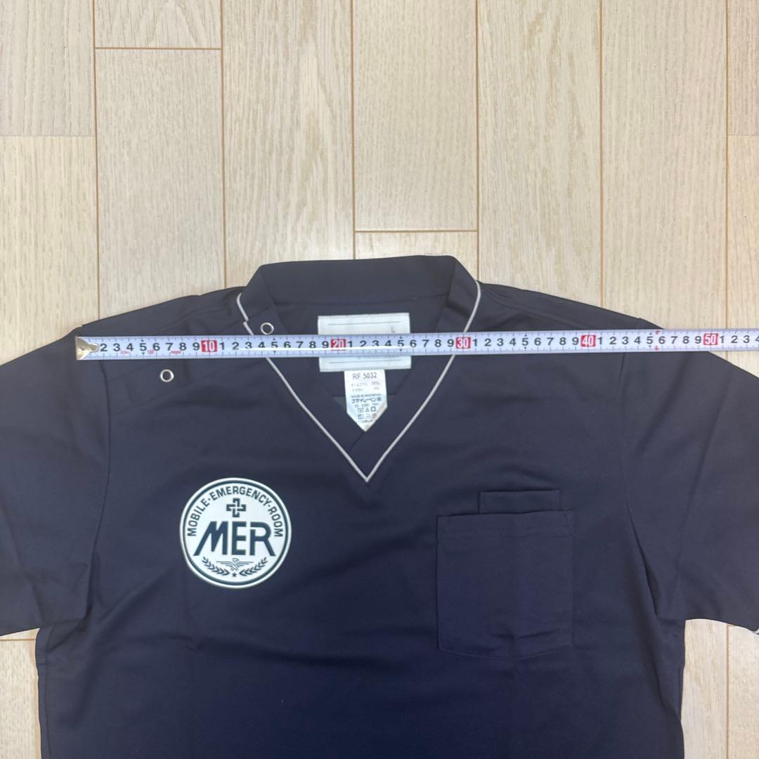 新品】 TOKYO MER 劇中着用レプリカ MER スクラブ L - メルカリ