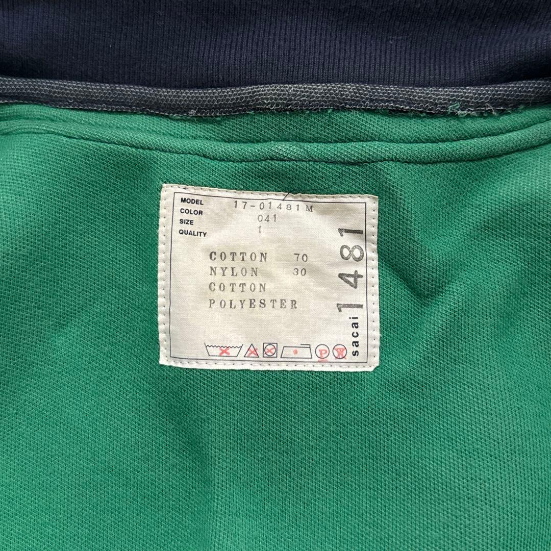 Sacai サカイ スウェットパーカ MA-1 ミリタリー サイズ1 - メルカリ