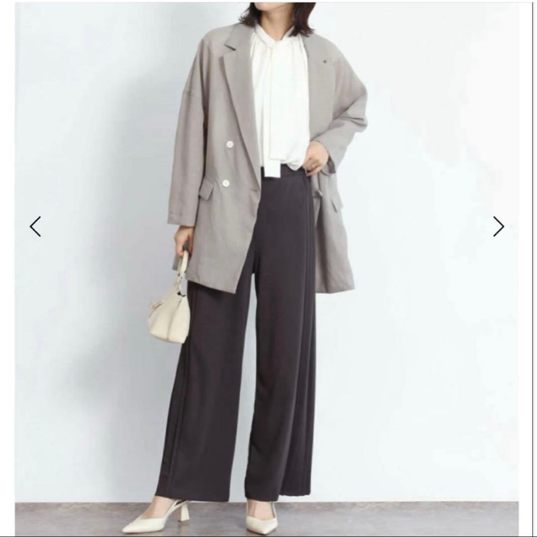 新品 ヤマダヤ FENNEL サテン×カットソーボウタイブラウス - メルカリ