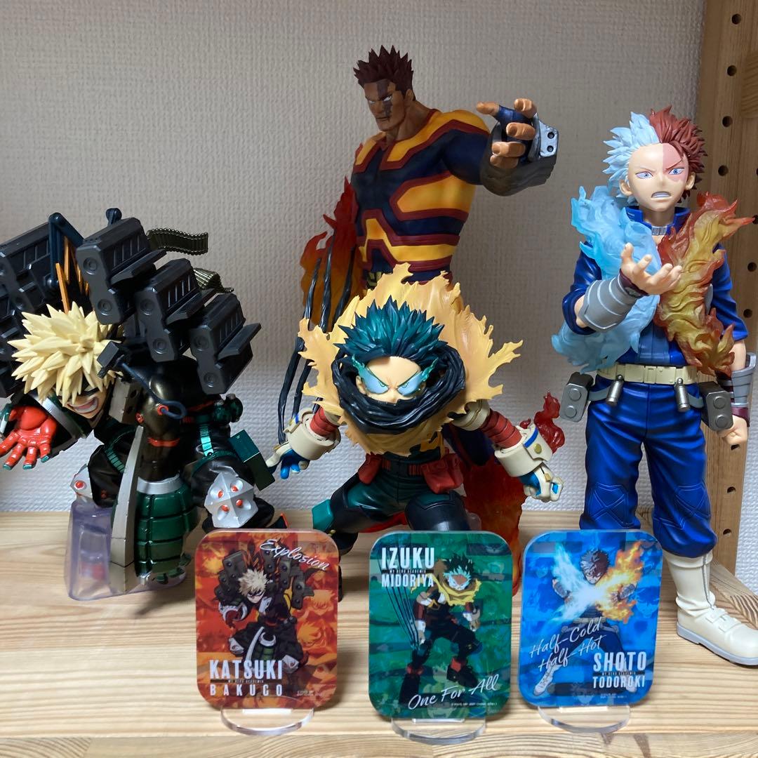 ヒロアカ　1番くじ　4体セット 一番くじ 僕のヒーローアカデミア -更に向こうへ-｜一番くじ倶楽部
