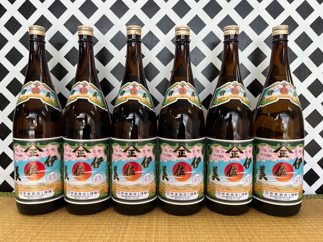 元祖プレミアム焼酎 伊佐美 本格焼酎 25% 1800ml 6本 芋焼酎 焼酎