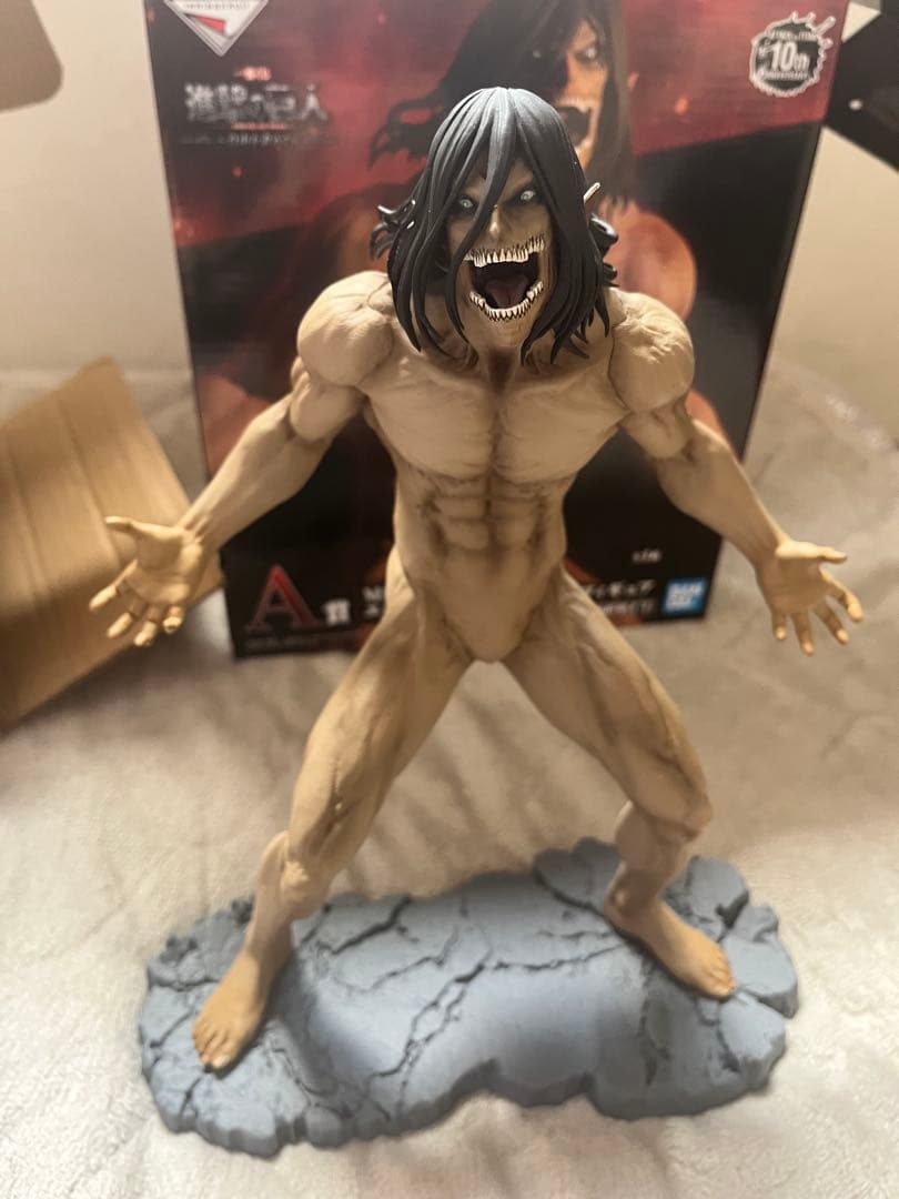 進撃の巨人一番くじエレン・イェーガー フィギュア A賞 - メルカリ