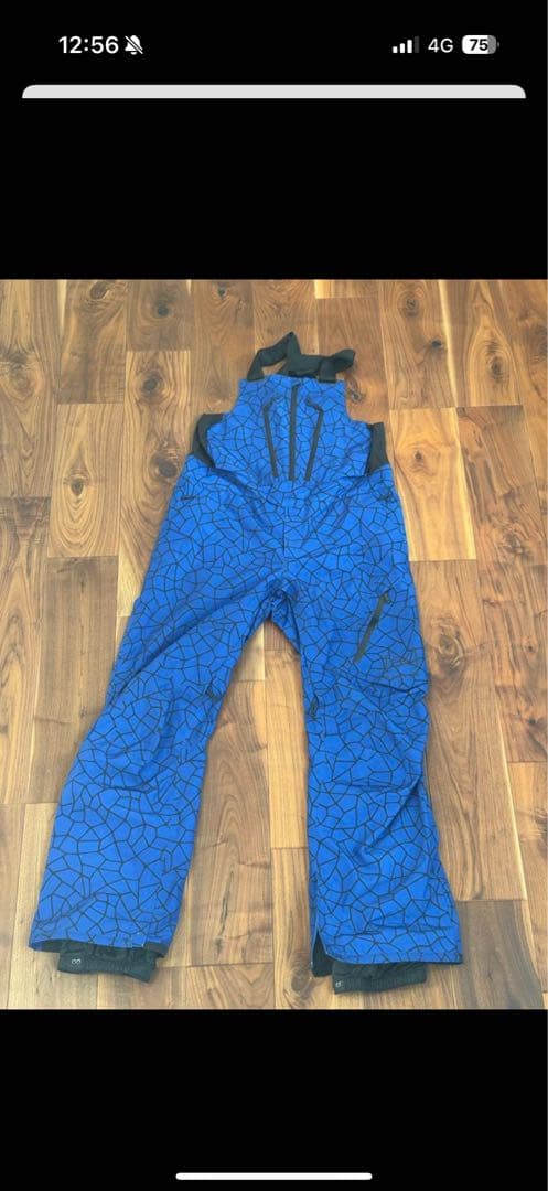 Burton ak cyclic bib ブルー　sサイズ