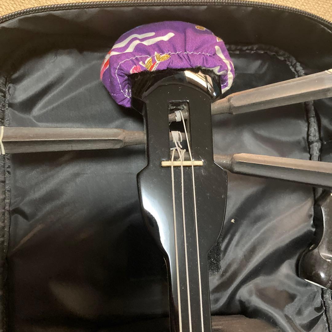 三線 DVD付き スターターセット 沖縄本島柄人工革