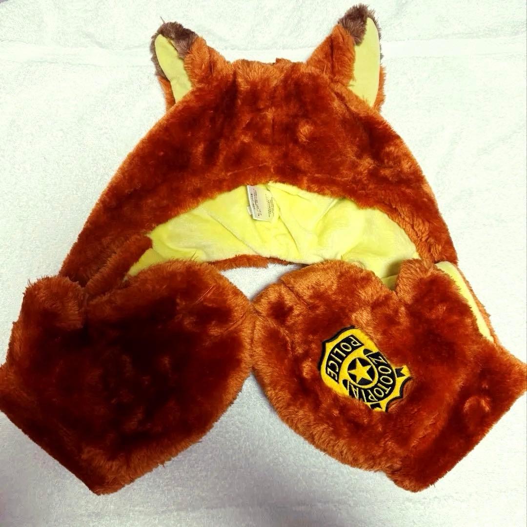 ディズニー マフラーキャップ ズートピア ニック - メルカリ