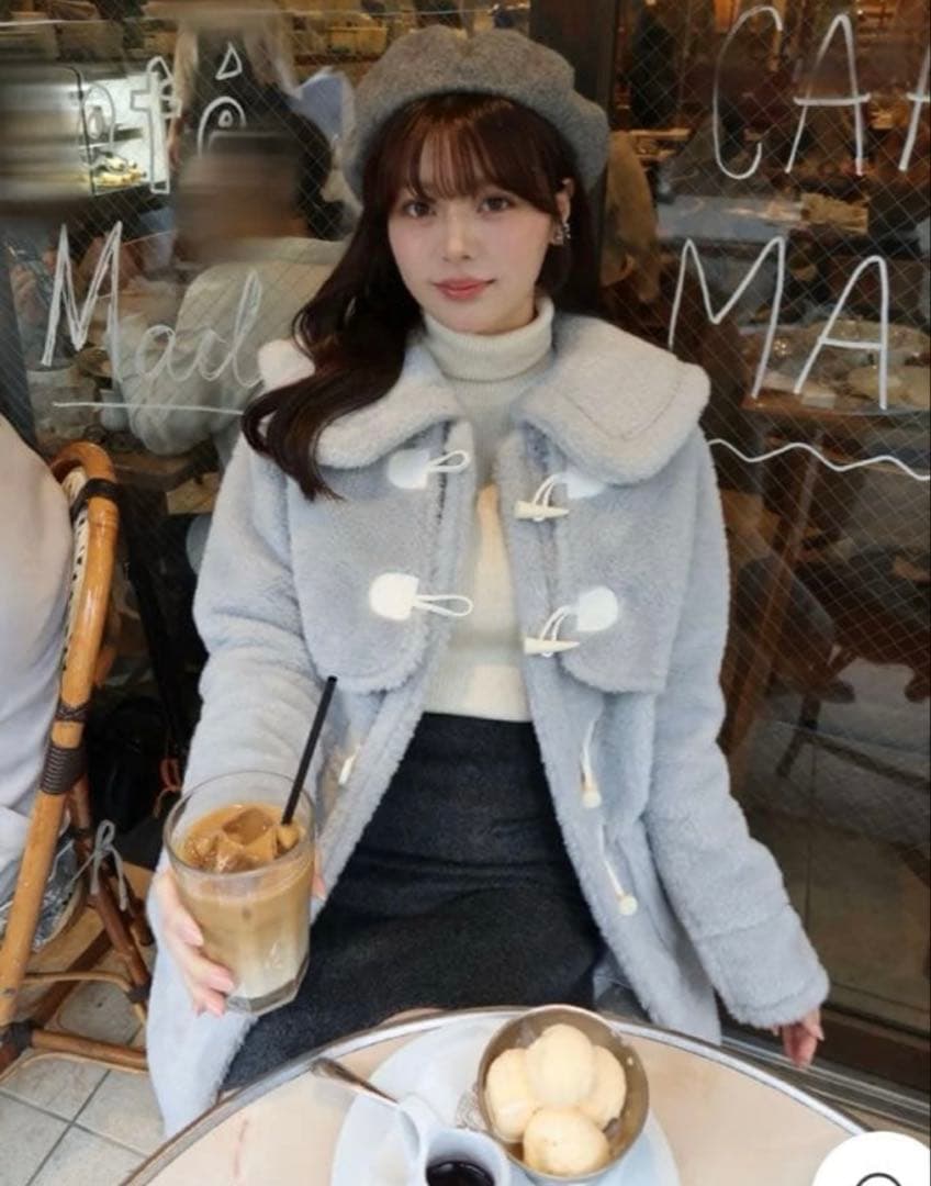 MISTREASS ミストレアス ダッフルコート ふわふわ ロング 新作 完売品