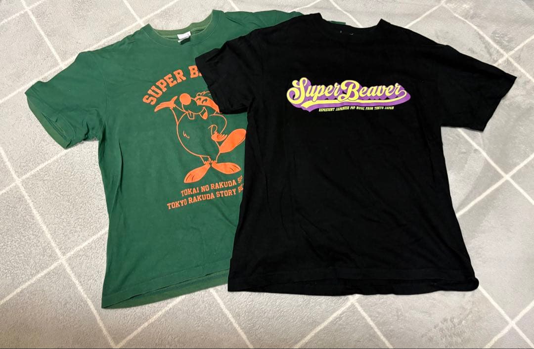 即購入OK】 SUPER BEAVER Tシャツ 2枚セット Lサイズ - メルカリ