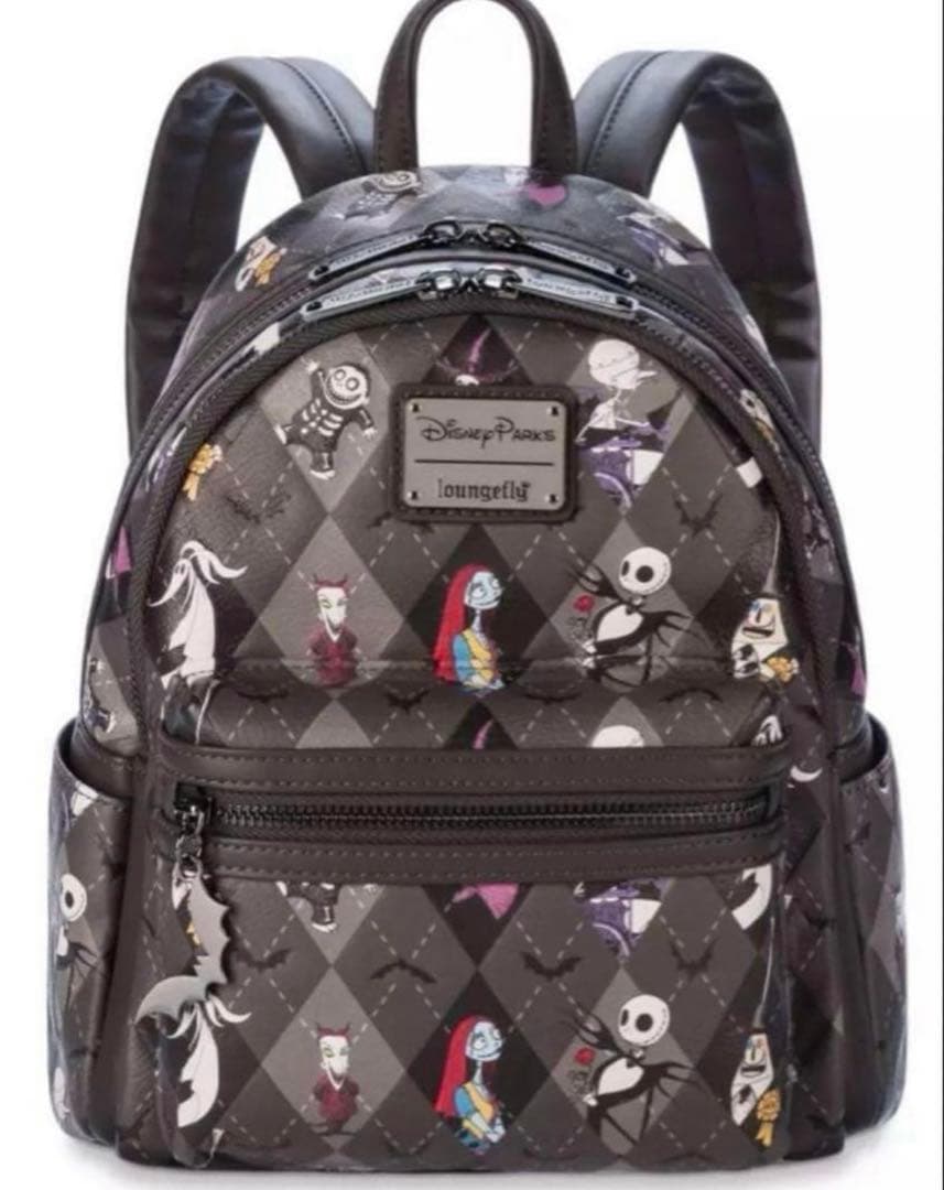 Loungefly ナイトメア・ビフォア・クリスマス リュック バックパック Amazon.co.jp: Mini Backpack Disney ラウンジフライ ミニバックパック