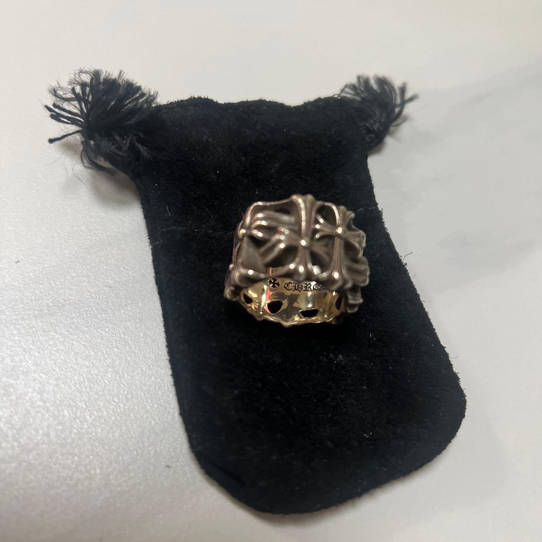 Chrome Hearts クロスリング （四角）19号