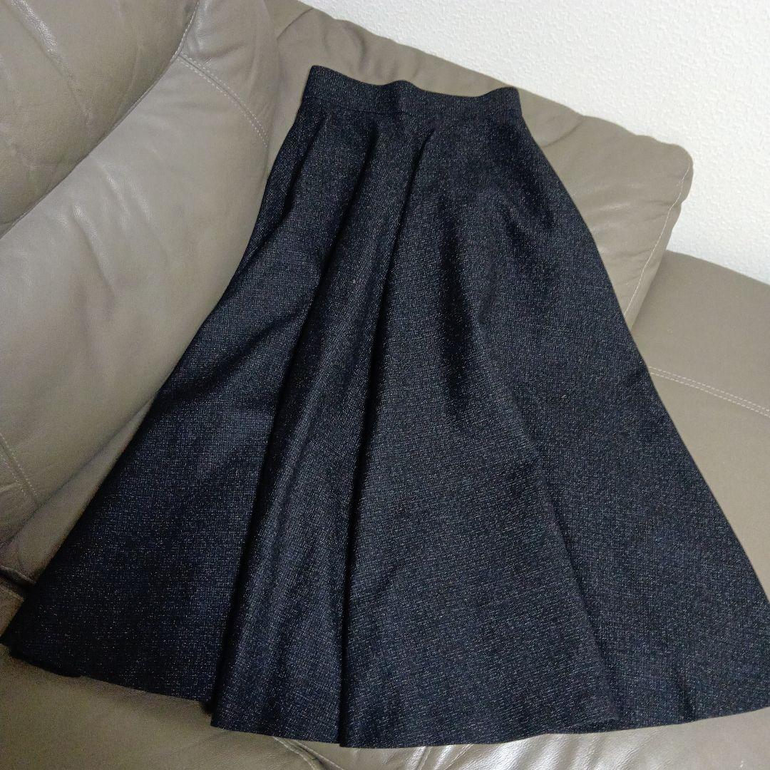 #Newansサイズ0 笹川友里さん　ボリュームフレアスカート