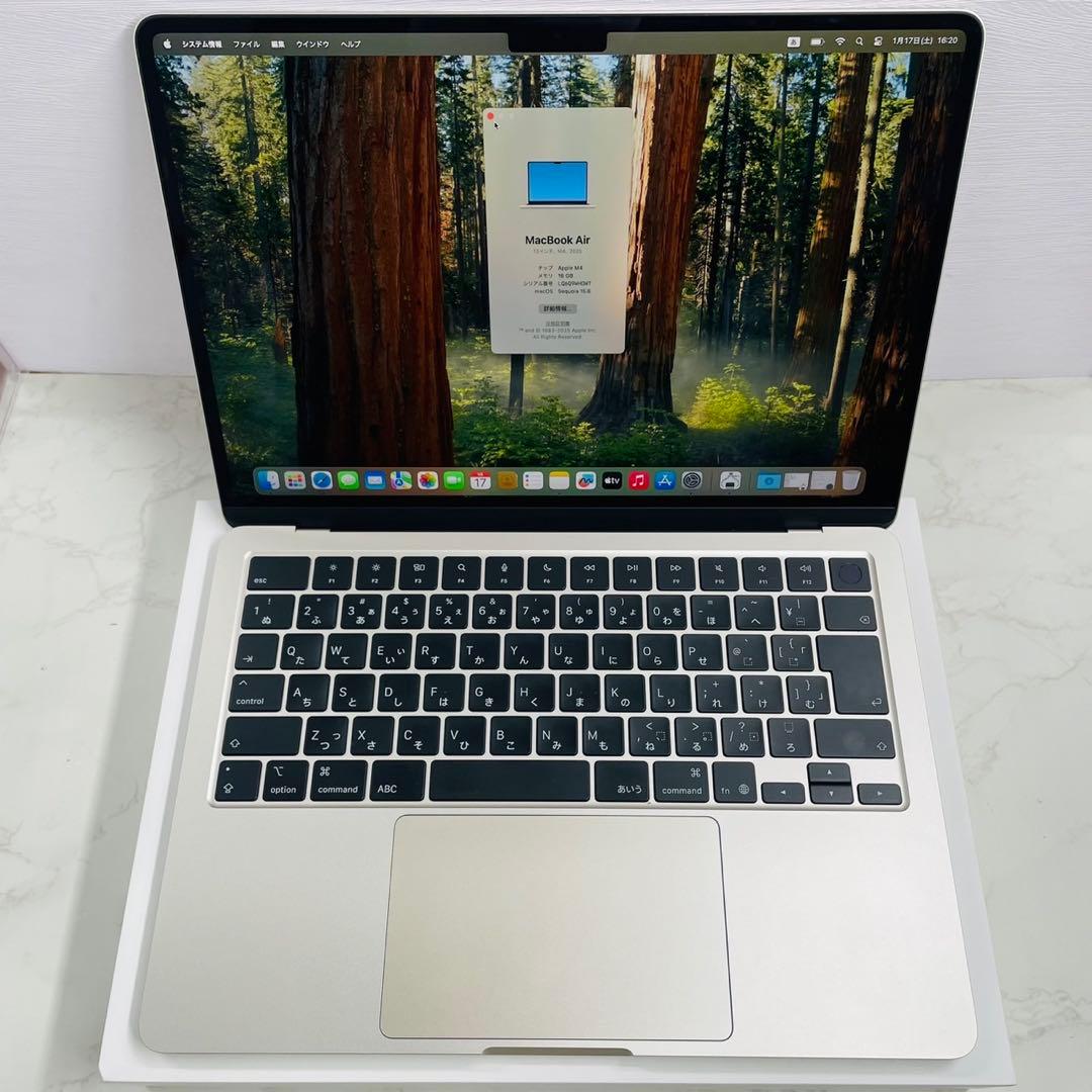 新品級 MacBook Air 2025 M4 16GB 512GB