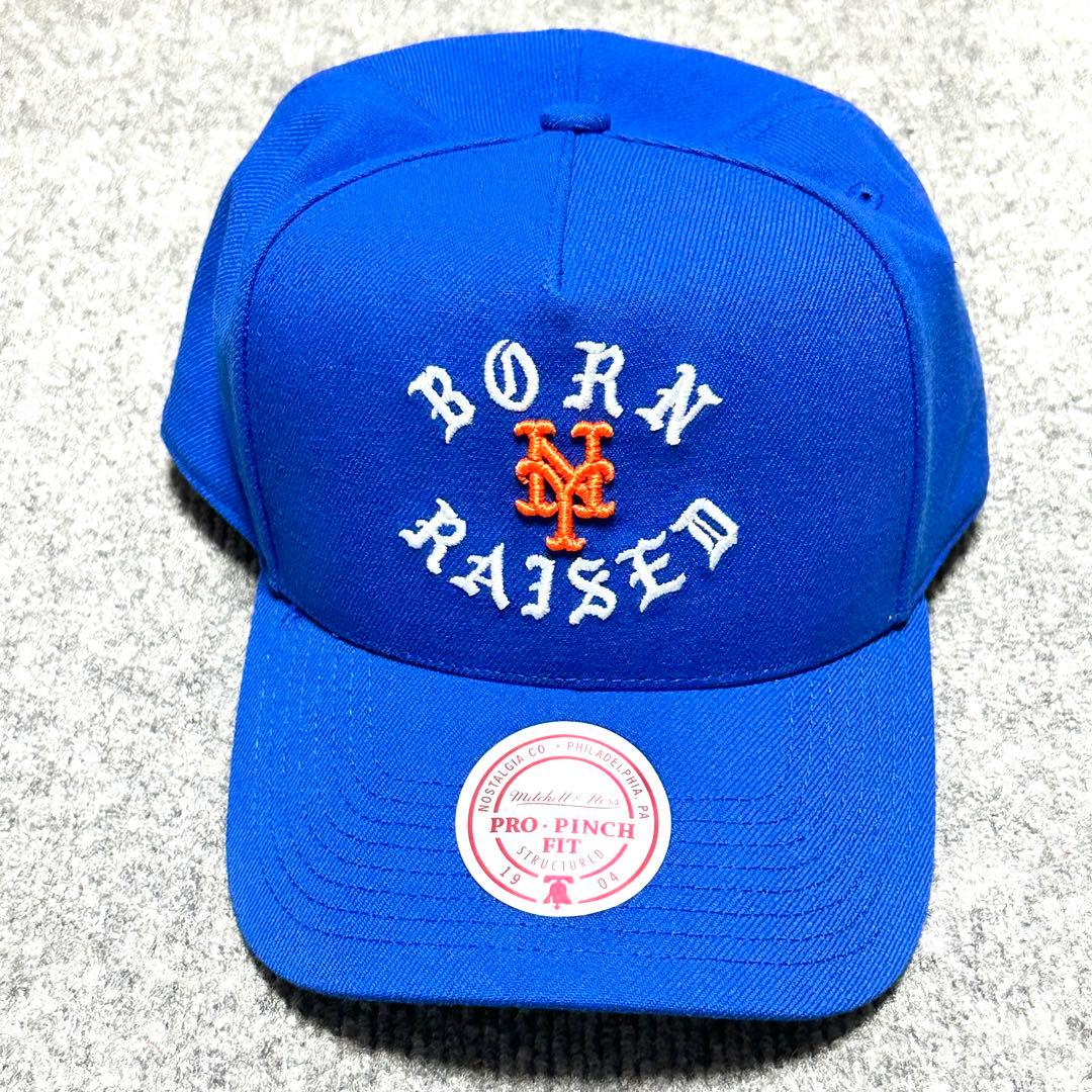 BORN RAISED NY Metsメジャーリーグベースボールキャップ