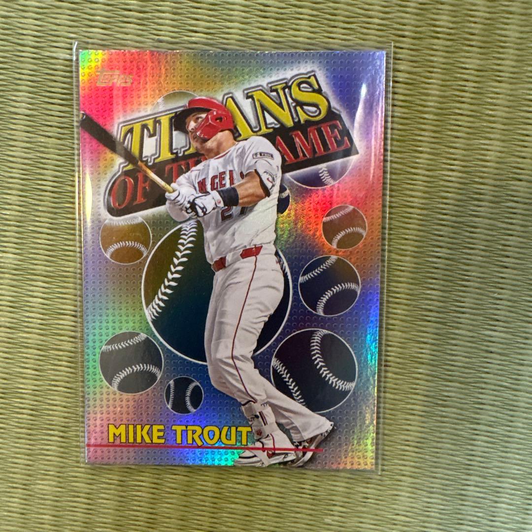 2026 MLB TOPPS series1 マイク・トラウト - メルカリ