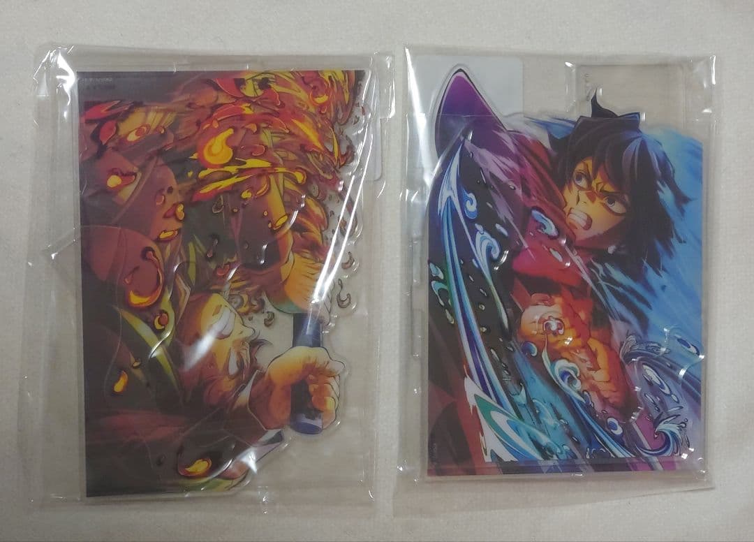 レイヤードアクリルスタンド WEBSHOPくじ 冨岡義勇 竈門炭治郎 - メルカリ