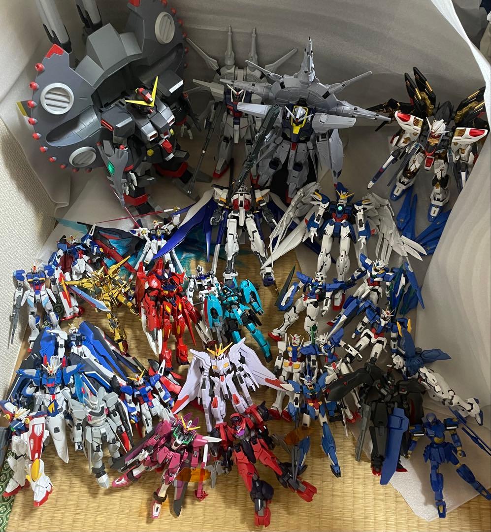 K*K様 ガンプラ ジャンク まとめ売り アナザー系 32機 HG MG RG ガンプラ まとめ売り 大量 ジャンク MG RG HG 40体以上｜Yahoo!フリマ