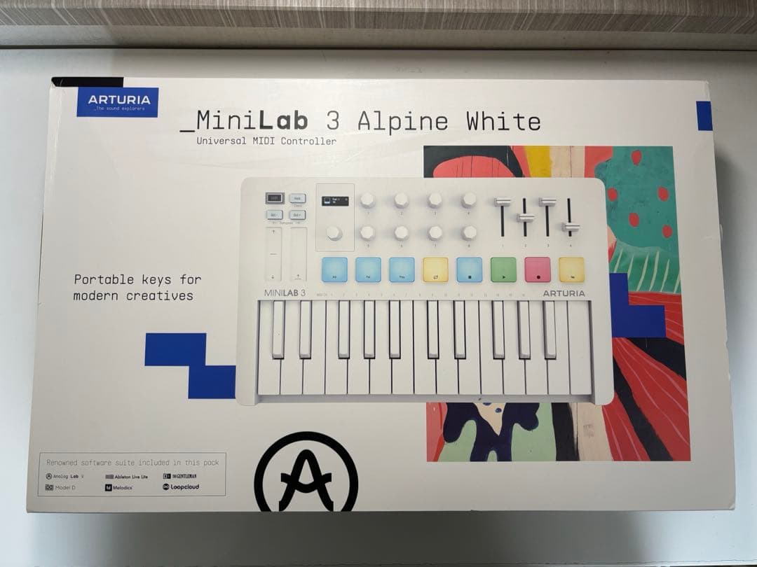 Arturia MiniLab 3 Alpine White MIDIキーボード - メルカリ