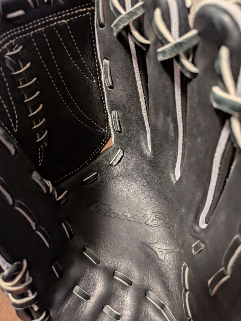 ミズノ 軟式野球グラブ右投げ投手用 グローバルエリート 11号オマケ付き