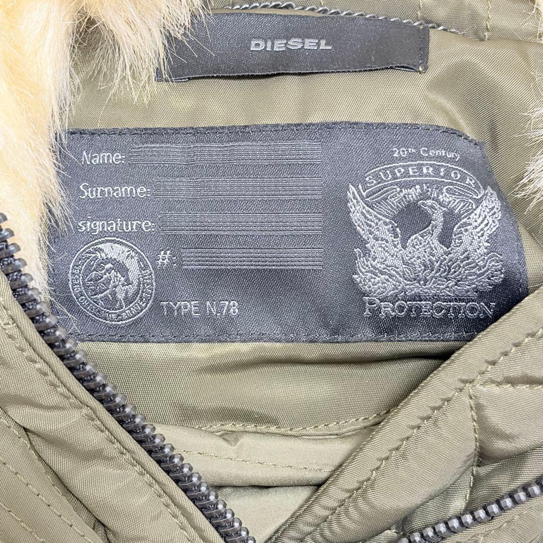 ディーゼル N-2B y2k 00' archive フライトジャケット カーキ - メルカリ