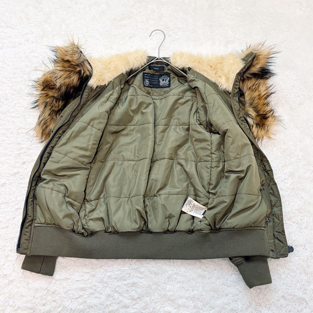 ディーゼル N-2B y2k 00' archive フライトジャケット カーキ - メルカリ