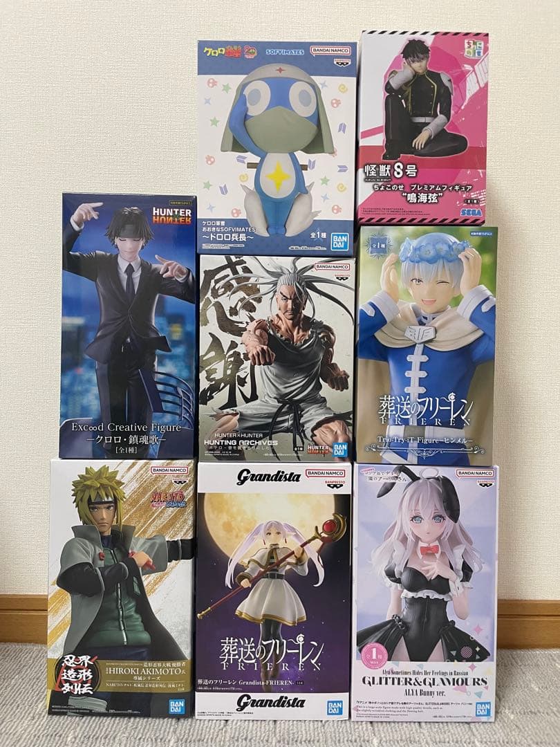 フィギュア　まとめ売り　8点セット