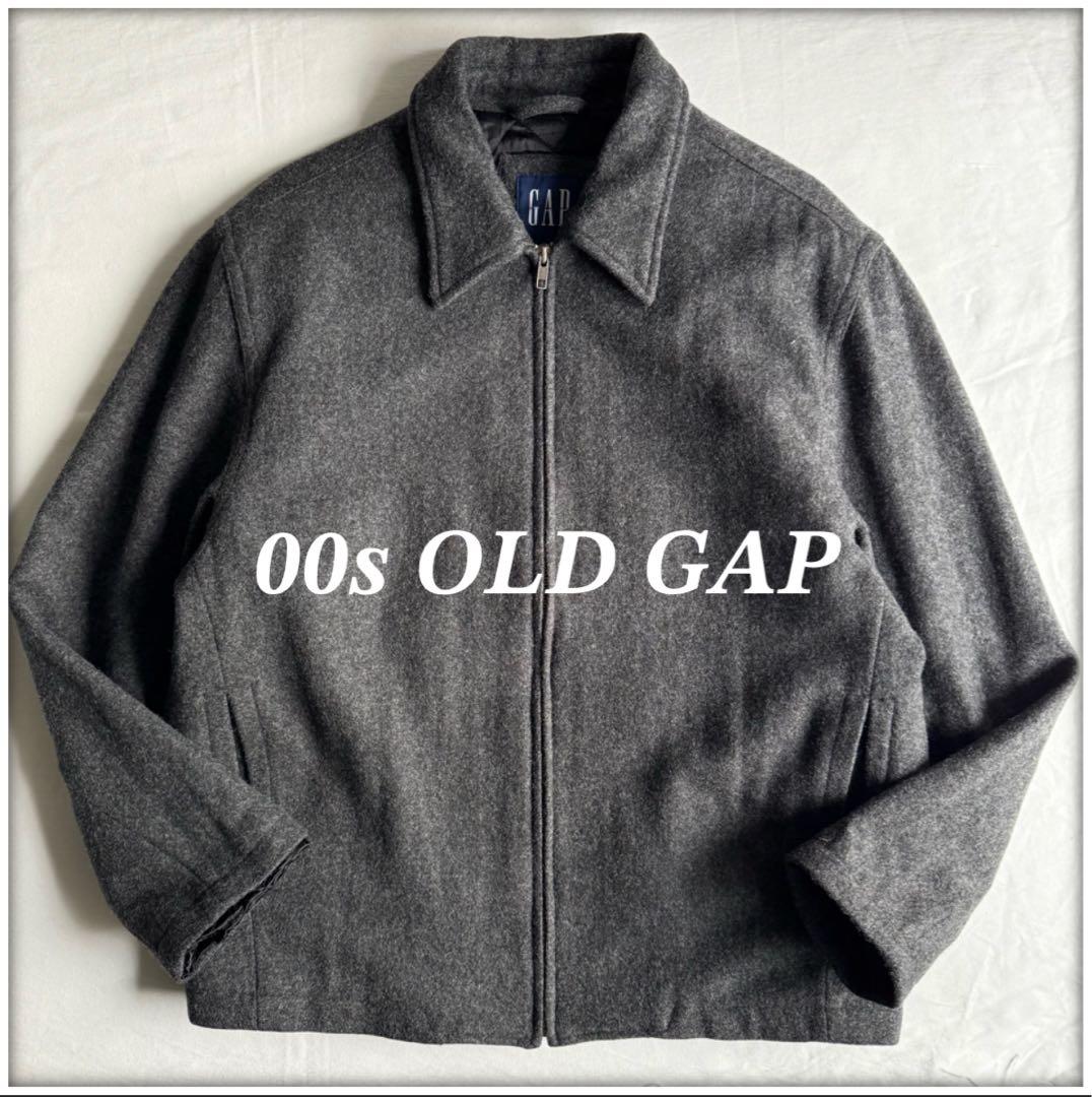 00s GAPドリズラージャケット スイングトップ ウール 中綿