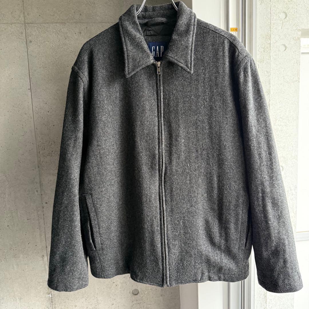 00s GAPドリズラージャケット スイングトップ ウール 中綿