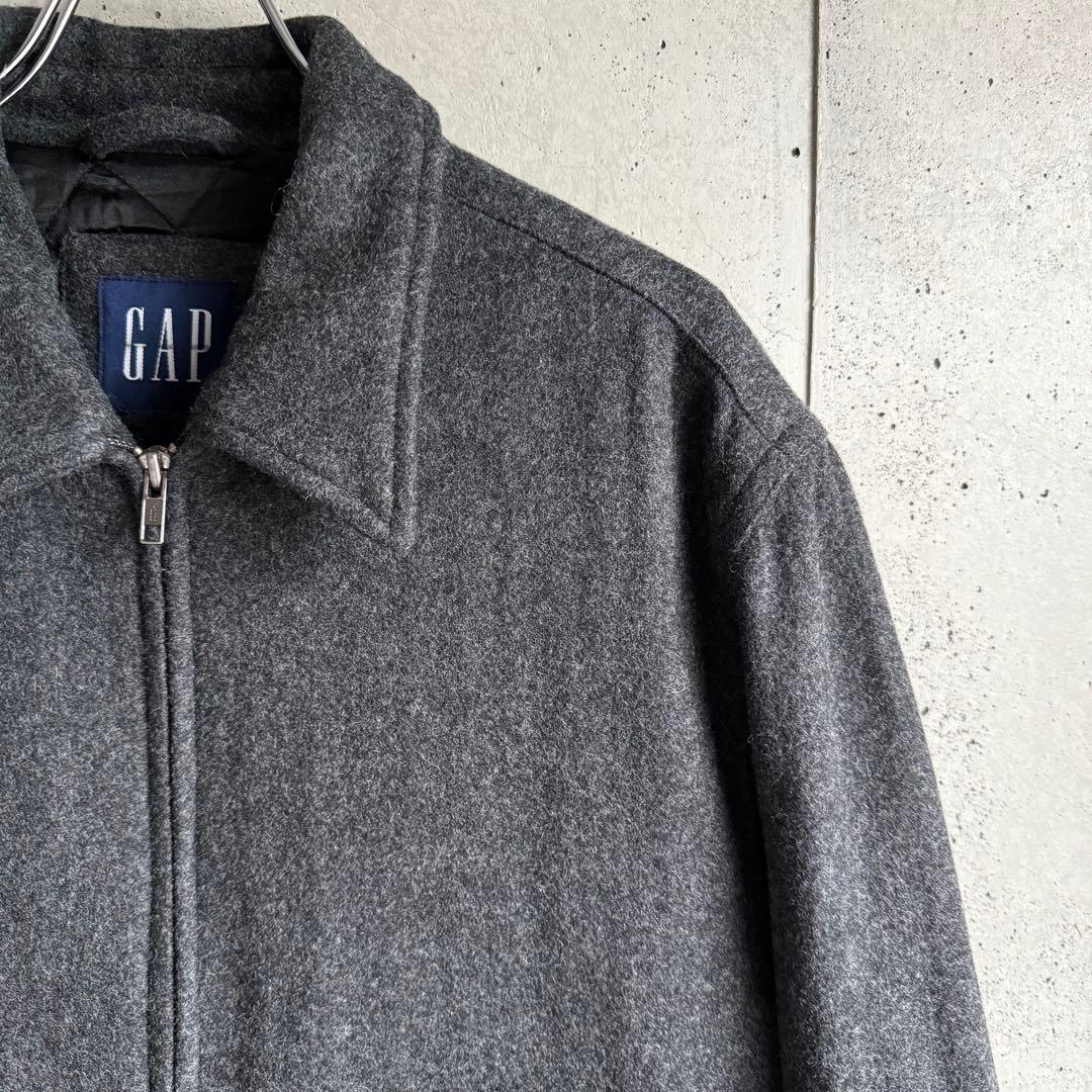 00s GAPドリズラージャケット スイングトップ ウール 中綿