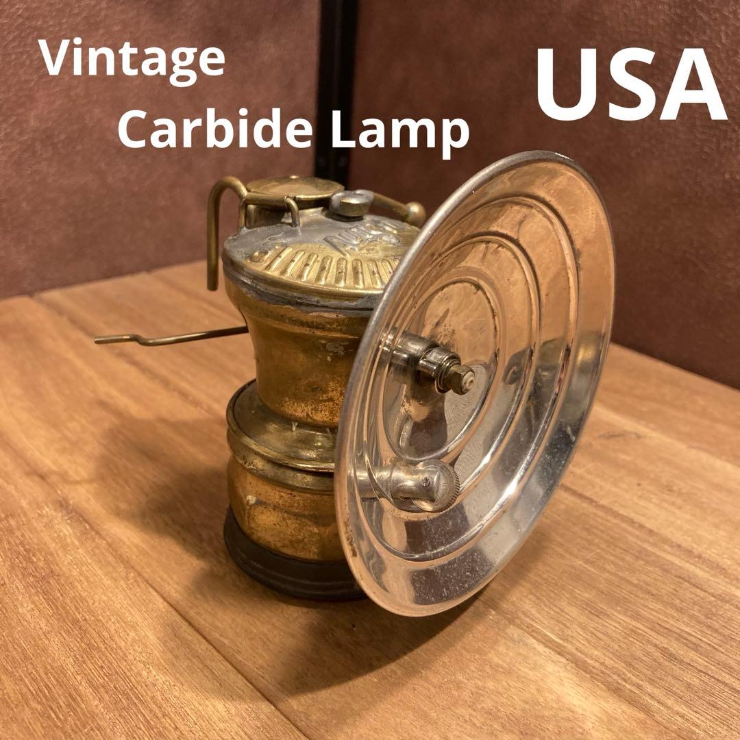 USA製 ヴィンテージ カーバイドランプ ジャストライト キャンプカーバイト9