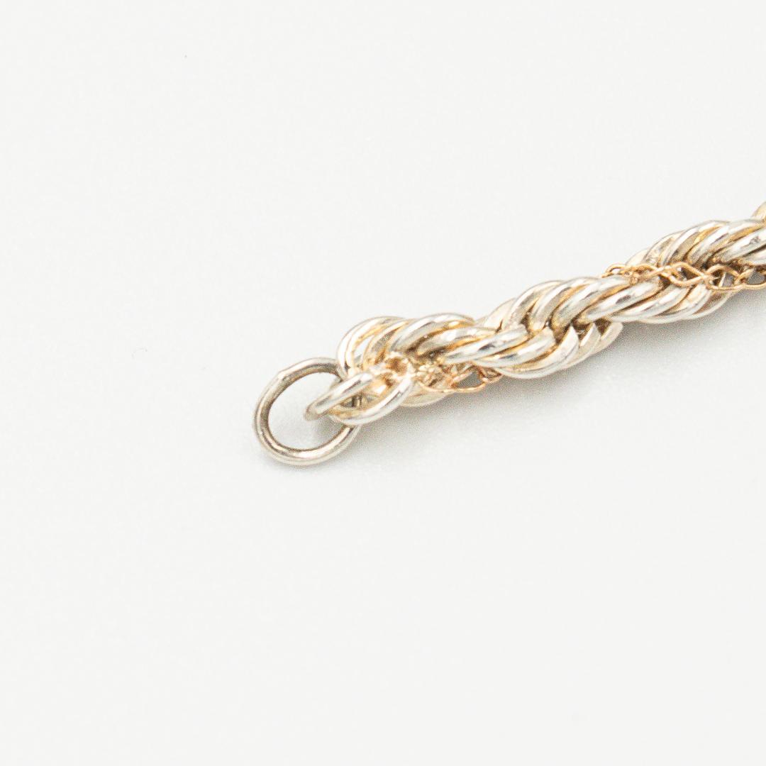 ヴィンテージ ティファニー ツイストロープ ブレスレット 18.5cm 80年代