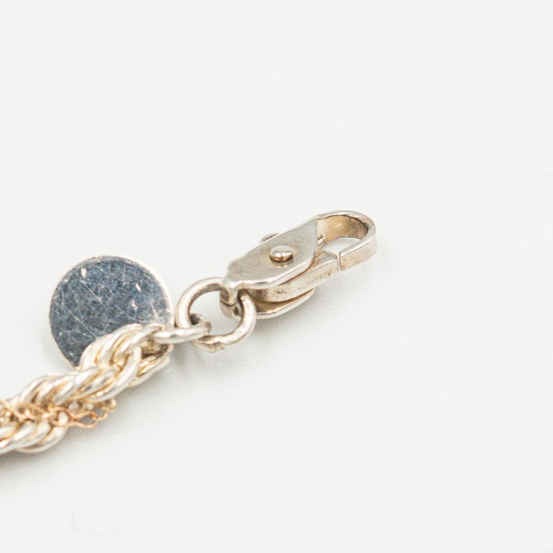 ヴィンテージ ティファニー ツイストロープ ブレスレット 18.5cm 80年代