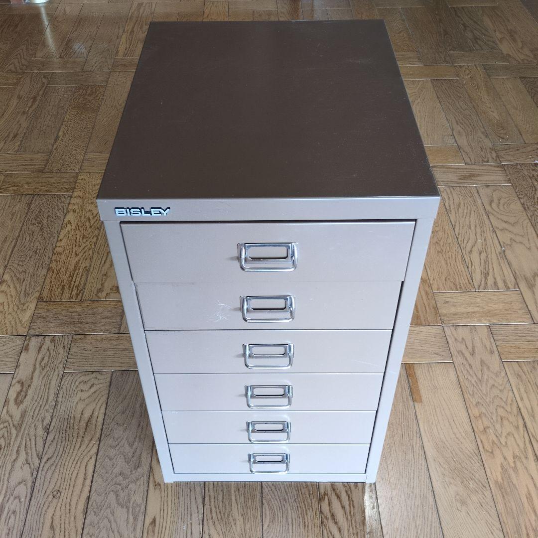 BISLEY キャビネット ブラウン ビスレー イギリス スチール 引出しデスク