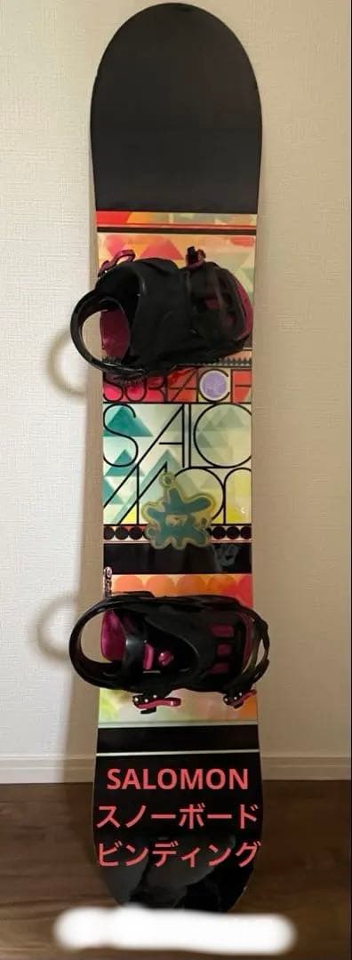 【SiN】 【SALOMON】スノーボード ビンディングセット