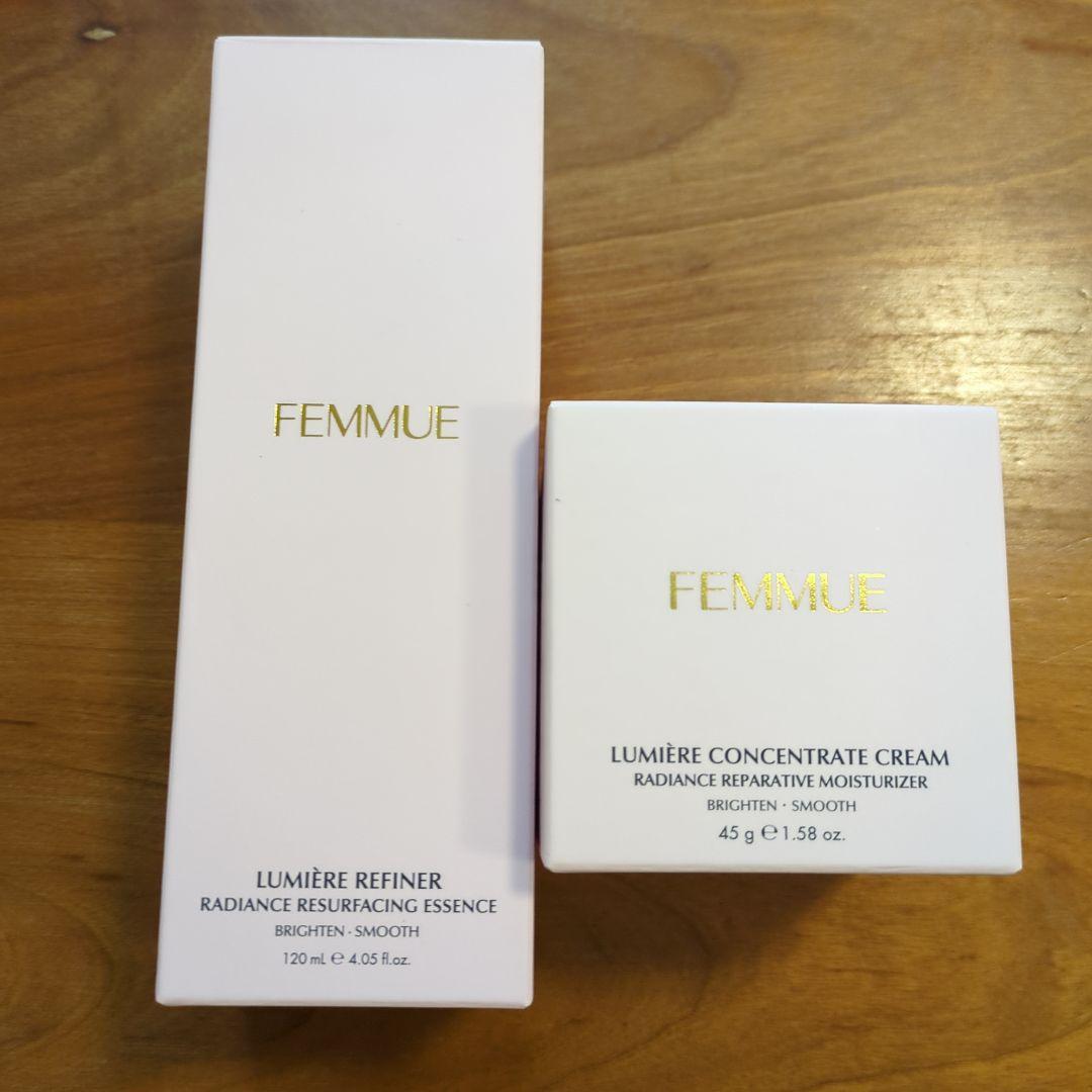 ファミュ　ルミエール　リファイナー＆コンセントレートクリーム