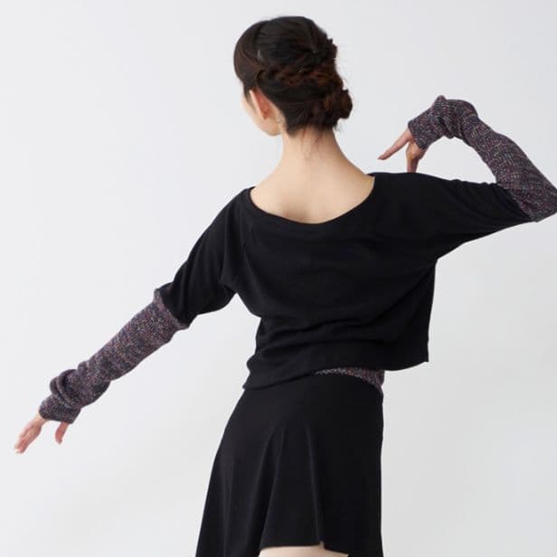 【新品】バレエ【SHOKO NAKAMURA】ウォームアップトップス　サイズМ