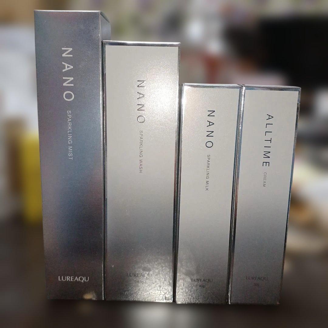 ルリーク NANO 化粧水、乳液、クリーム、洗顔料