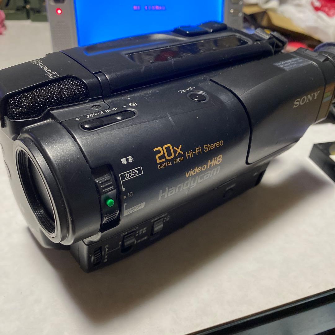 動作品　SONY VideoHi8 HANDYCAM CCD-TR830 ④