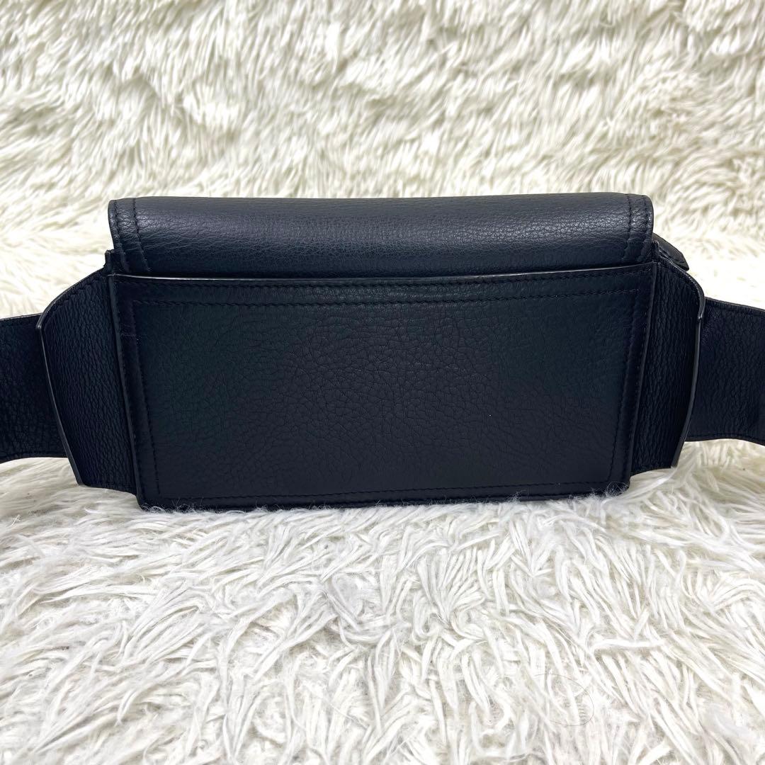 専用品‼️ BURBERRY バーバリー ボディバッグ ロゴ押し オールレザー