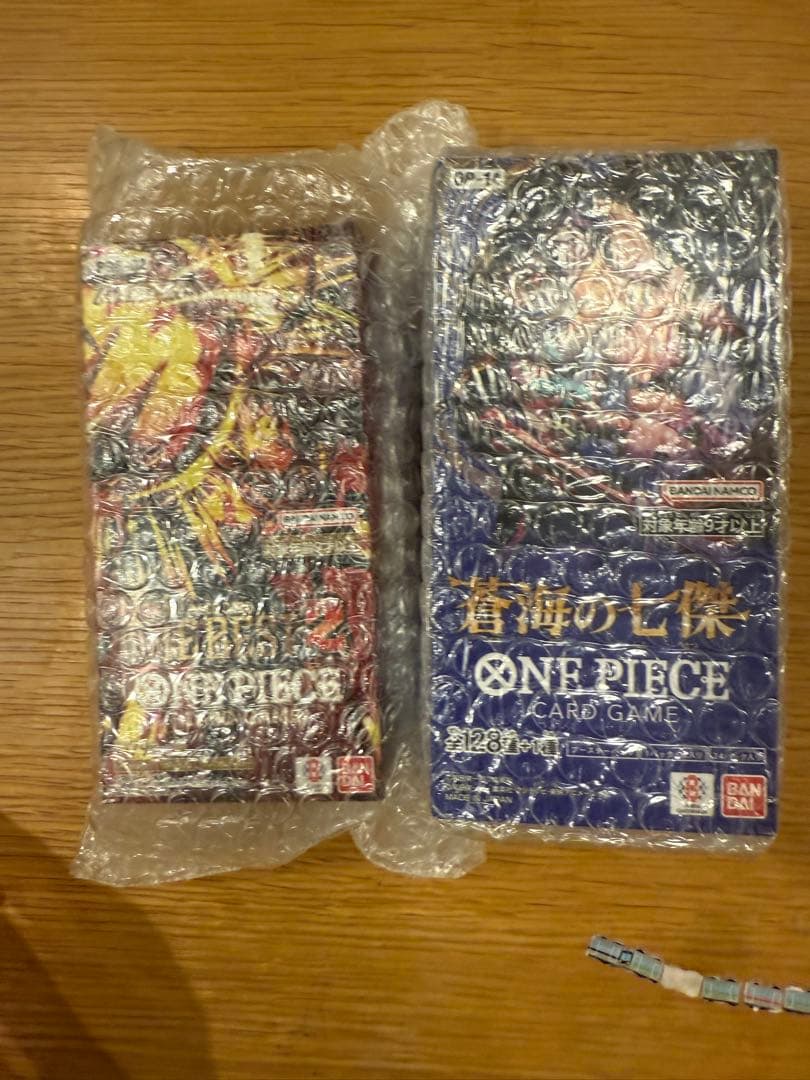 未開封テープ付ワンピースカードゲーム THE BEST 2 Vol.2蒼海の七傑