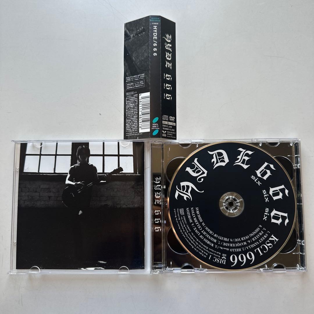 帯付・初回限定盤】HYDE 666 - メルカリ