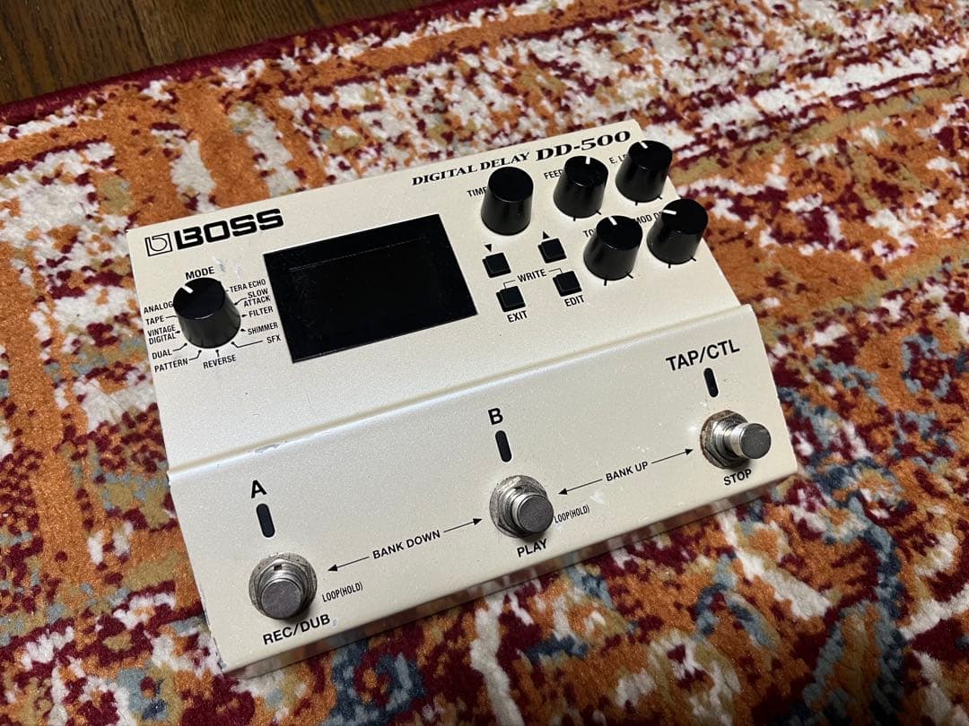 BOSS DD-500 デジタルディレイ 説明書付き