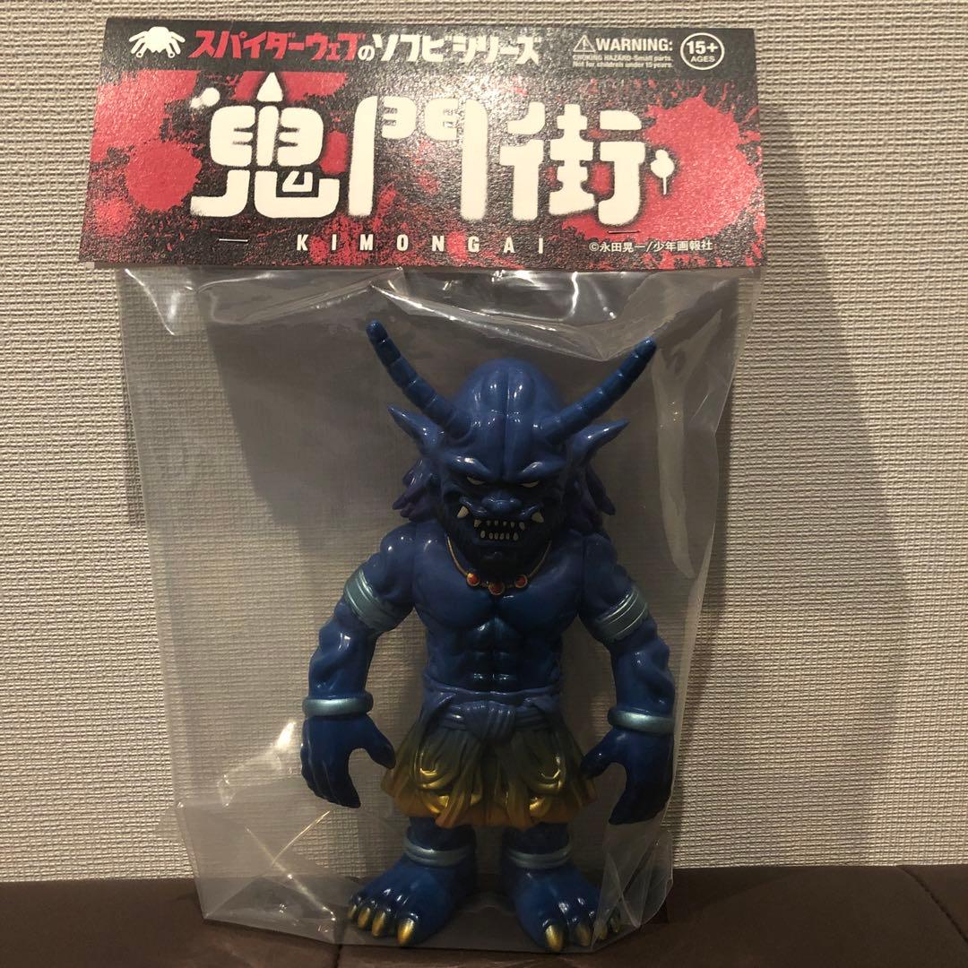 鬼門街　豪鬼　ソフビ　スパイダーウェブ スパイダーウェブの「鬼門街 豪鬼」に新たな「炎熱Ver.」出現