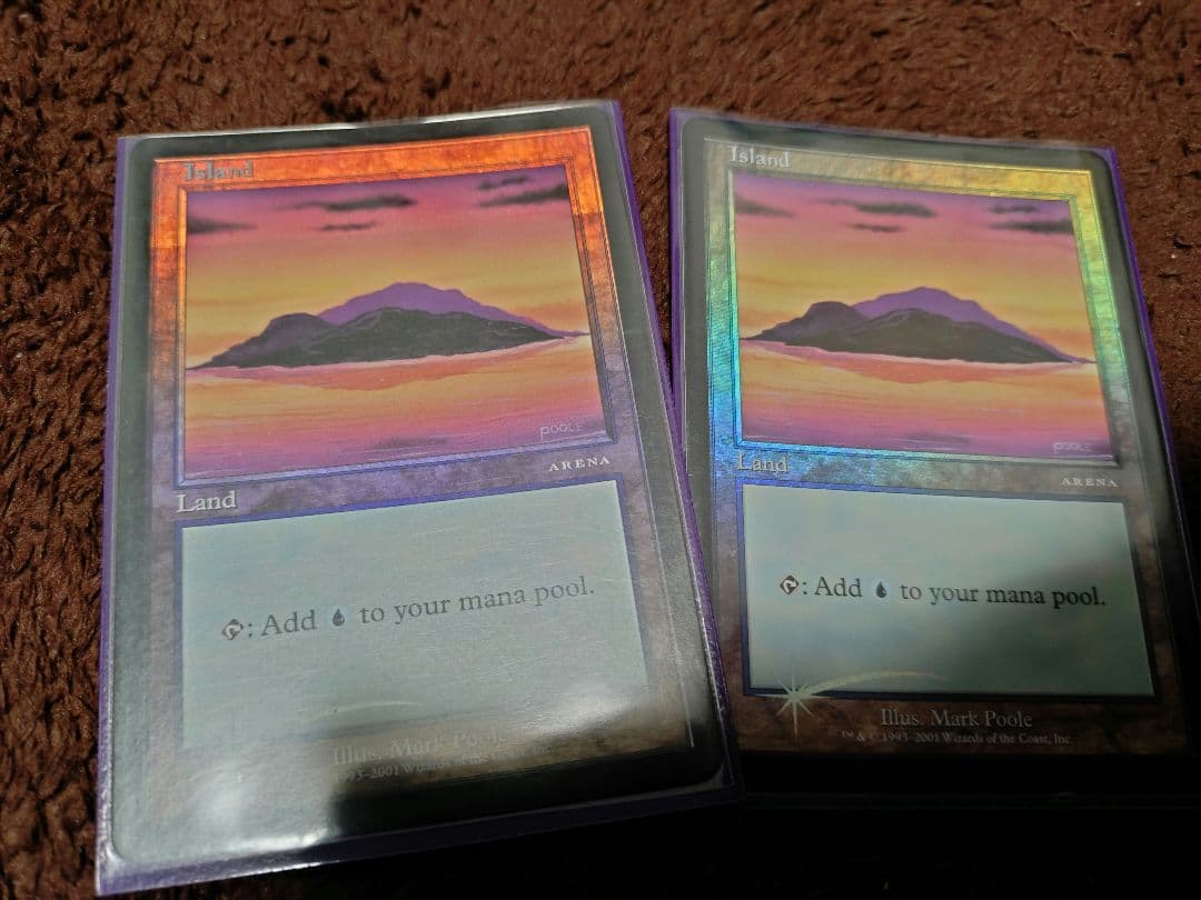 アリーナ Foil ランド 島 ベータ イラスト