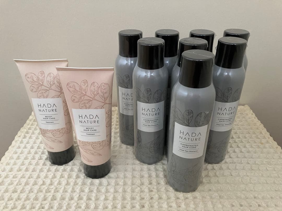 HADA NATURE 炭酸シャンプー＆モイストトリートメントセット