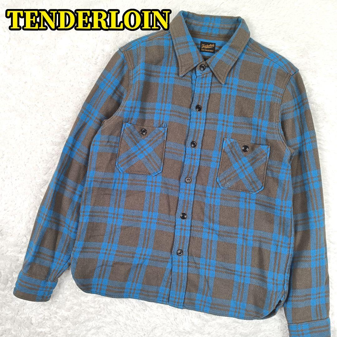 TENDERLOIN テンダーロイン フランネルシャツ ネルシャツ チェック柄