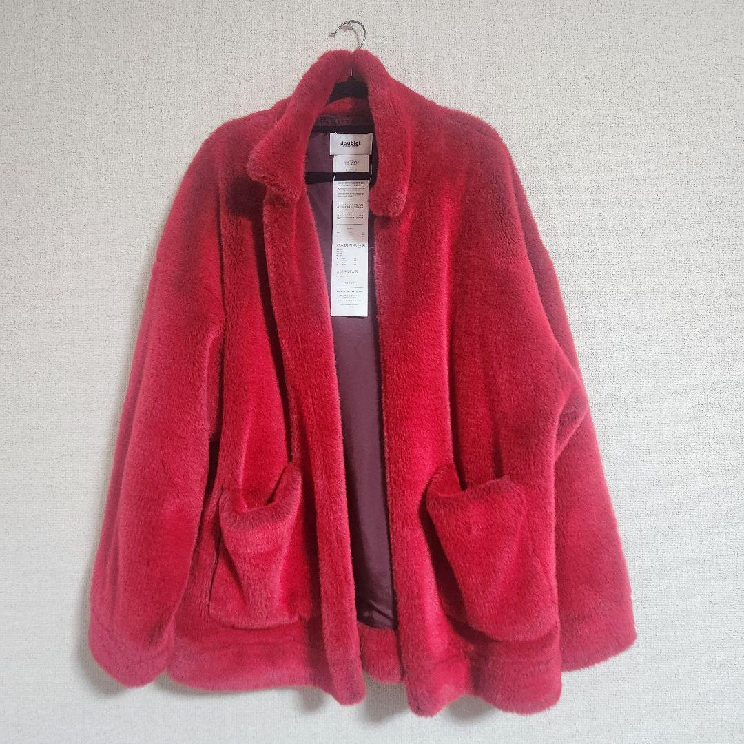 doublet HANDPAINTED FUR JACKET ピエロ ダブレット - メルカリ