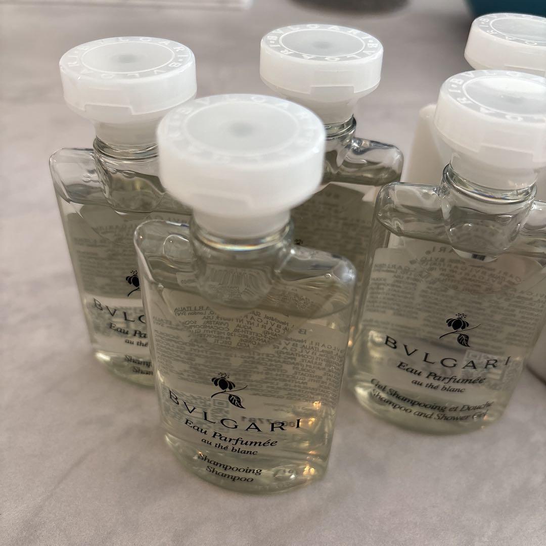 BVLGARI】4種8本セット シャンプー・コンディショナー・ボディ